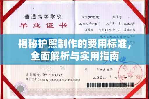 巴彦淖尔市揭秘护照制作的费用标准，全面解析与实用指南