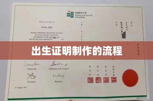 巴彦淖尔市出生证明制作的流程